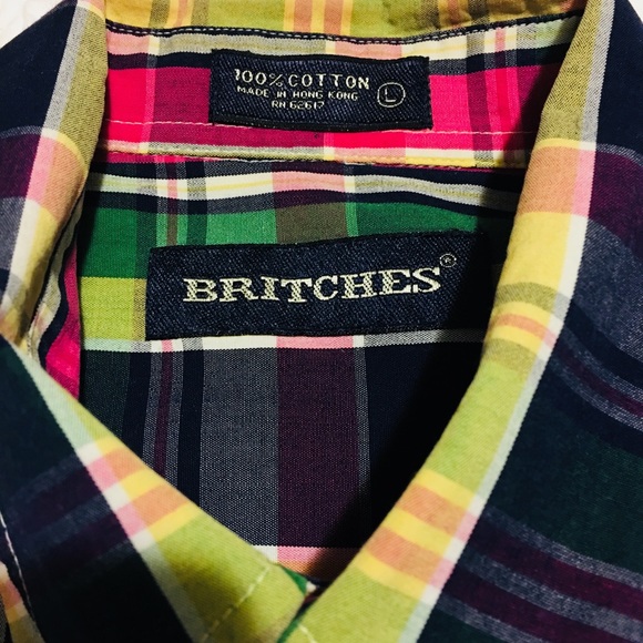 👊🏽 Men’s Britches Button Up Shirt - Picture 3 of 3